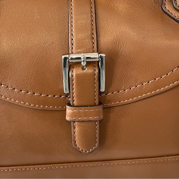 Coach Charlie Jessa Leather Handbag/Satchel